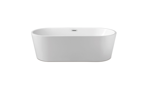 Ванна акриловая Aquatek ОВО AQ-99880 180х80 отдельностоящая овальная с ножками